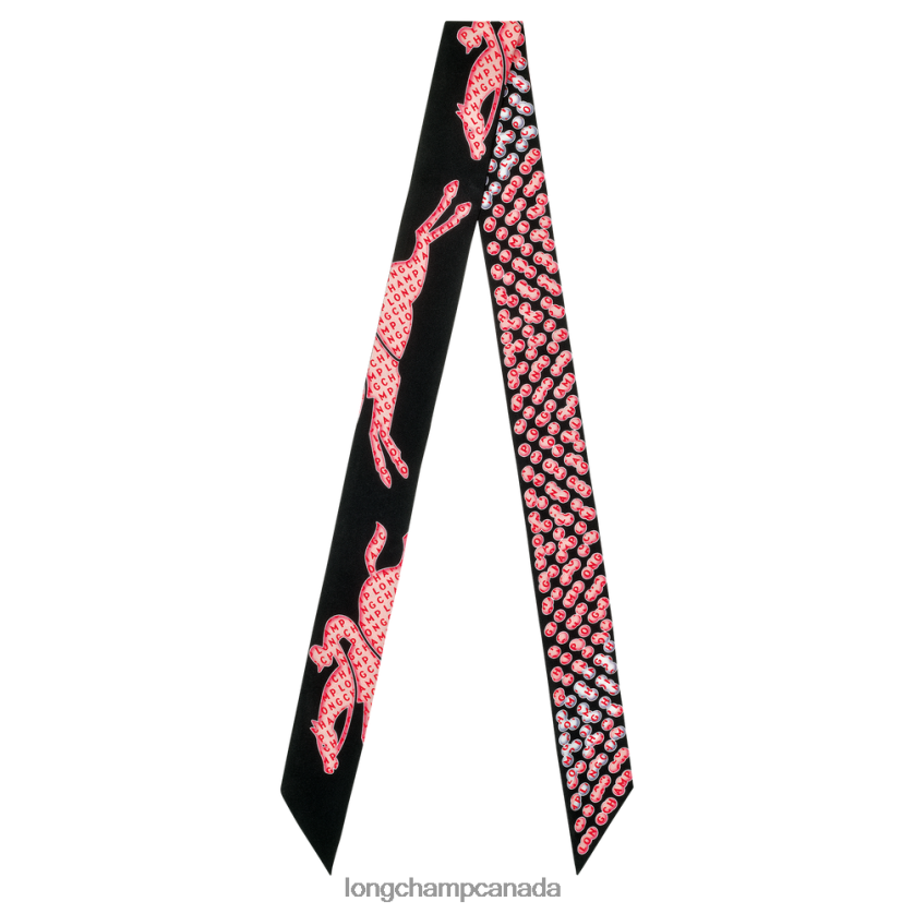 Longchamp Spring/Summer 2023 Collection Bandeau Black Women Accessories 2XXDPB1062