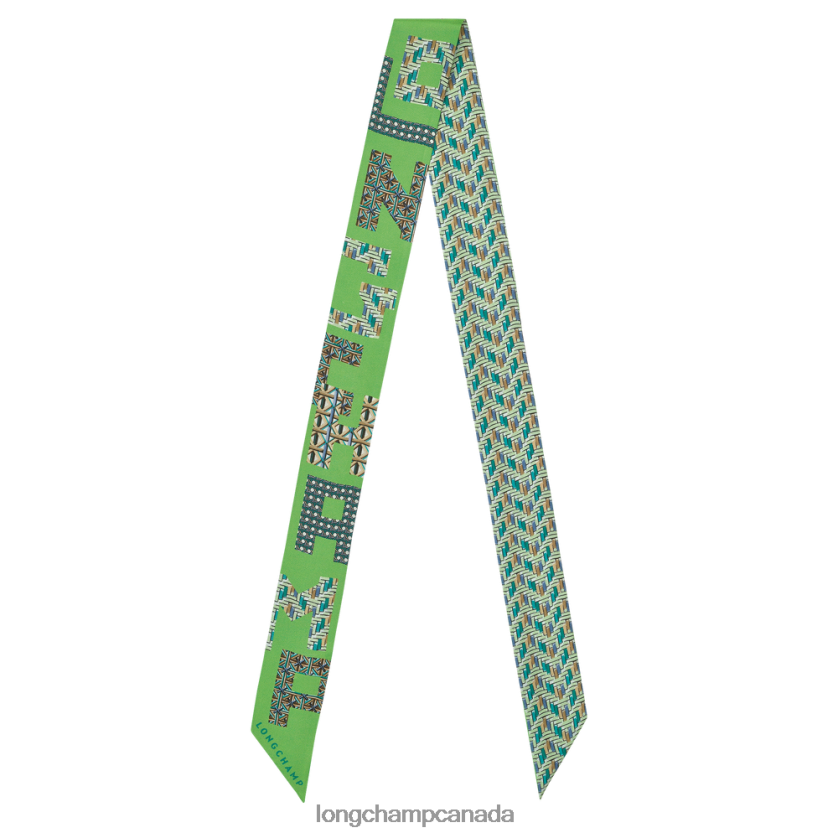 Longchamp Spring/Summer 2023 Collection Bandeau Grass/Green Light Women Accessories 2XXDPB1026