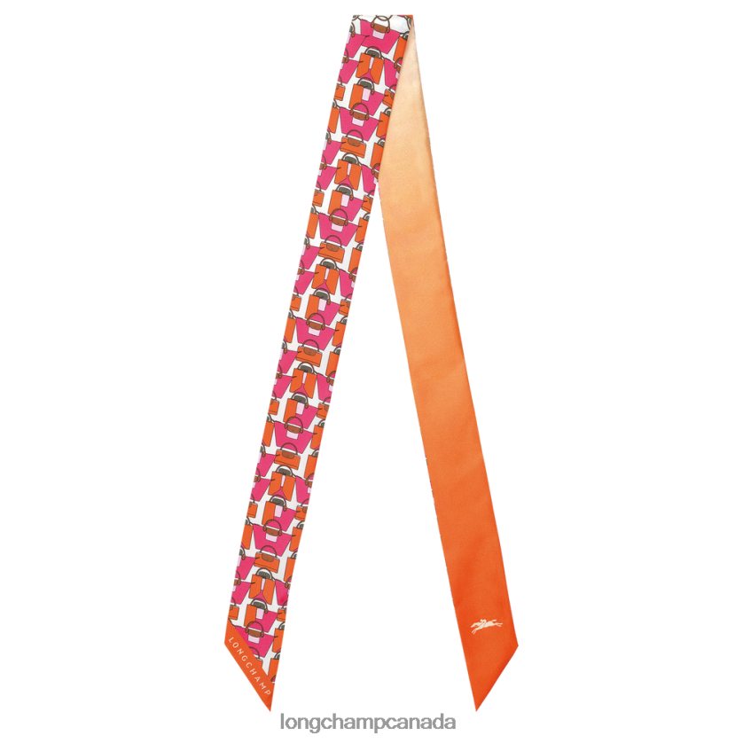 Longchamp Spring/Summer 2023 Collection Bandeau Orange Women Accessories 2XXDPB1023