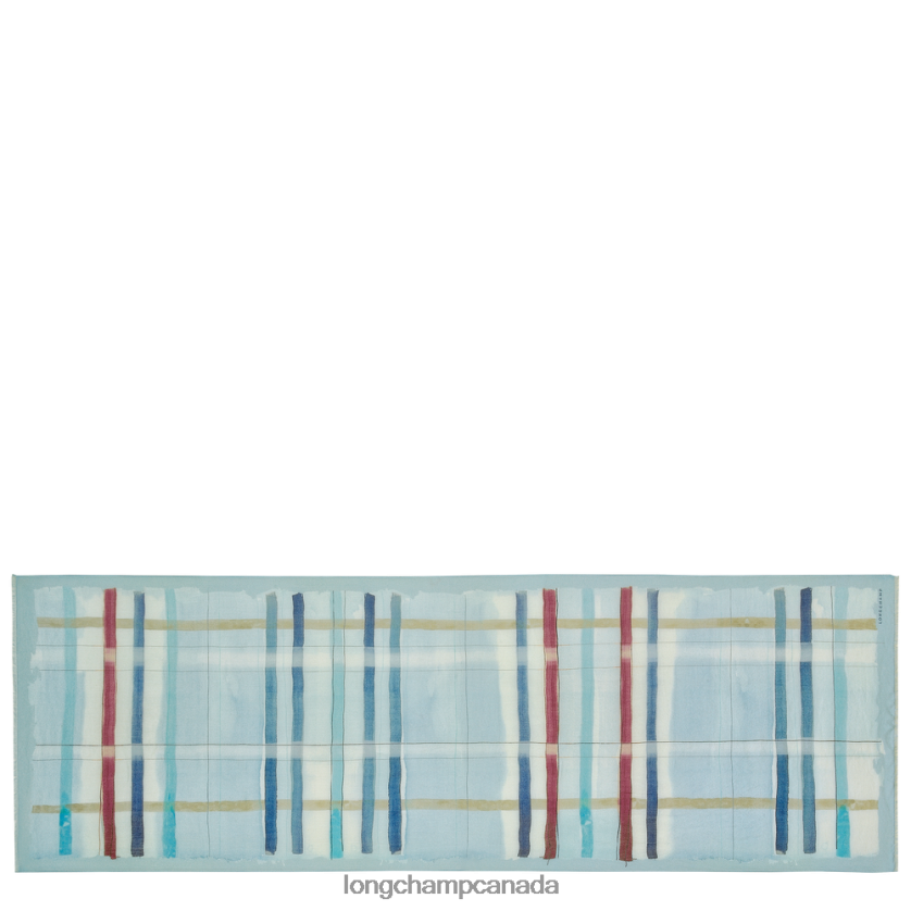 Longchamp Spring/Summer 2023 Collection Stole Aqua Women Accessories 2XXDPB995