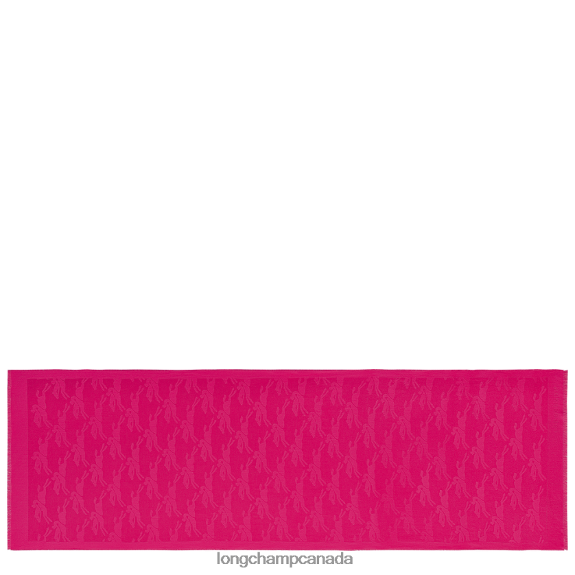 Longchamp Spring/Summer 2023 Collection Stole Fuchsia Women Accessories 2XXDPB985