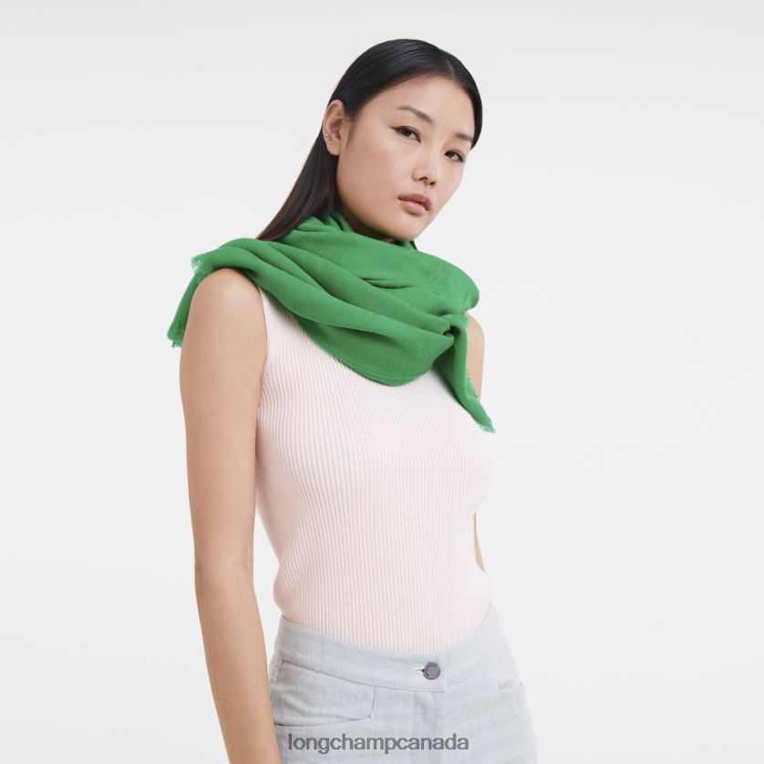 Longchamp Spring/Summer 2023 Collection Stole Grass/Green Light Women Accessories 2XXDPB986