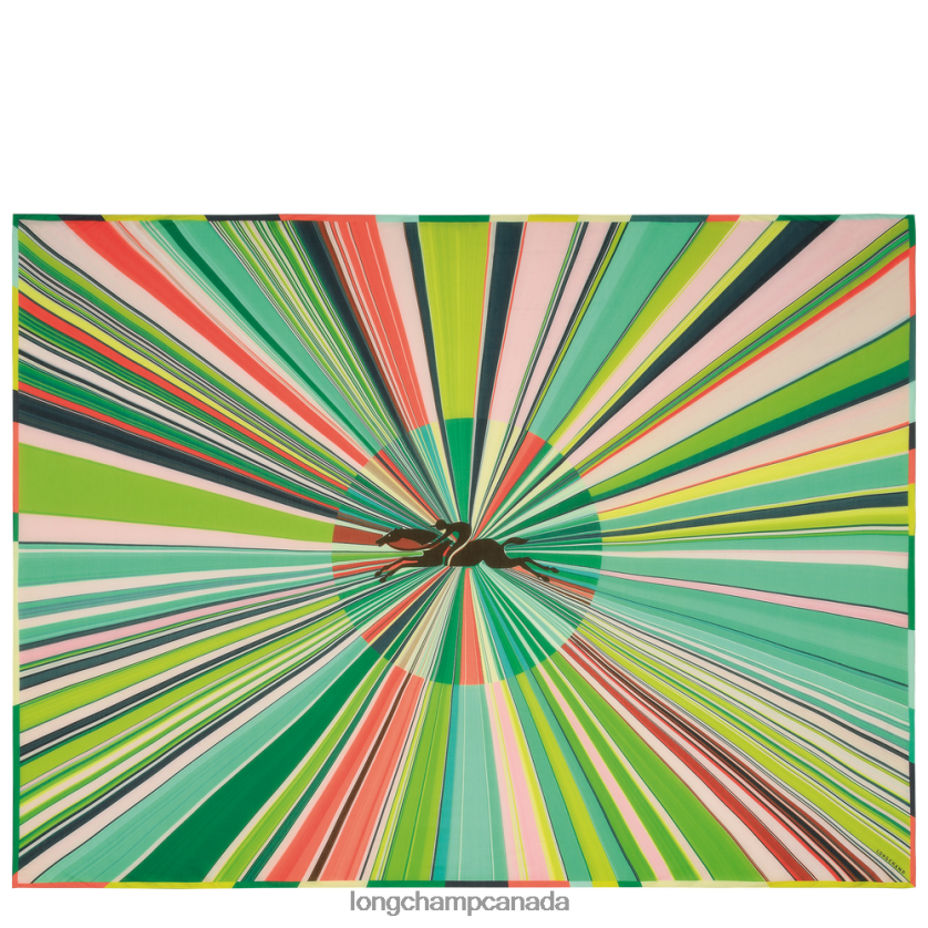 Longchamp Spring/Summer 2023 Collection Stole Grass/Green Light Women Accessories 2XXDPB990