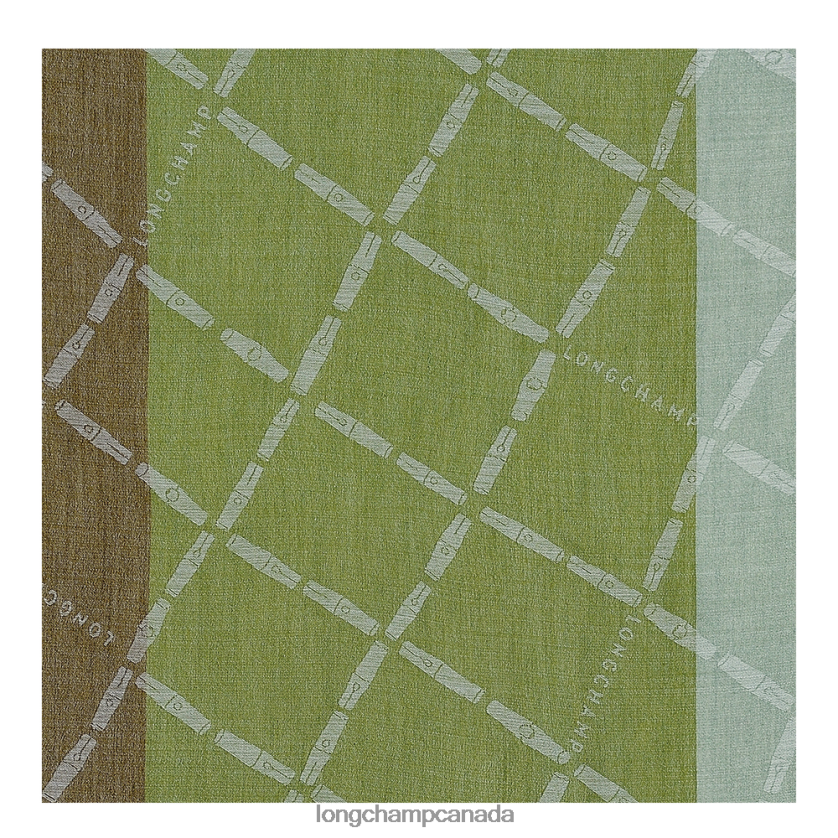 Longchamp Spring/Summer 2023 Collection Stole Green Light Women Accessories 2XXDPB999