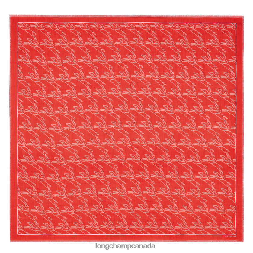 Longchamp Spring/Summer 2023 Collection Stole Pink Women Accessories 2XXDPB987