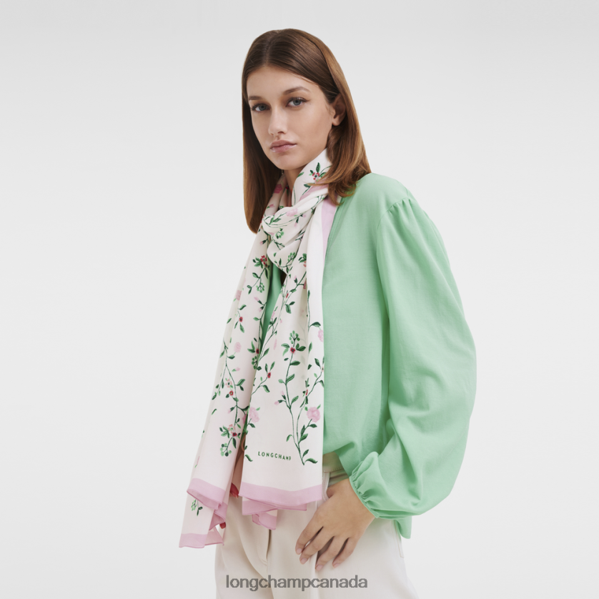 Longchamp Spring/Summer 2023 Collection Stole Pink Women Accessories 2XXDPB996