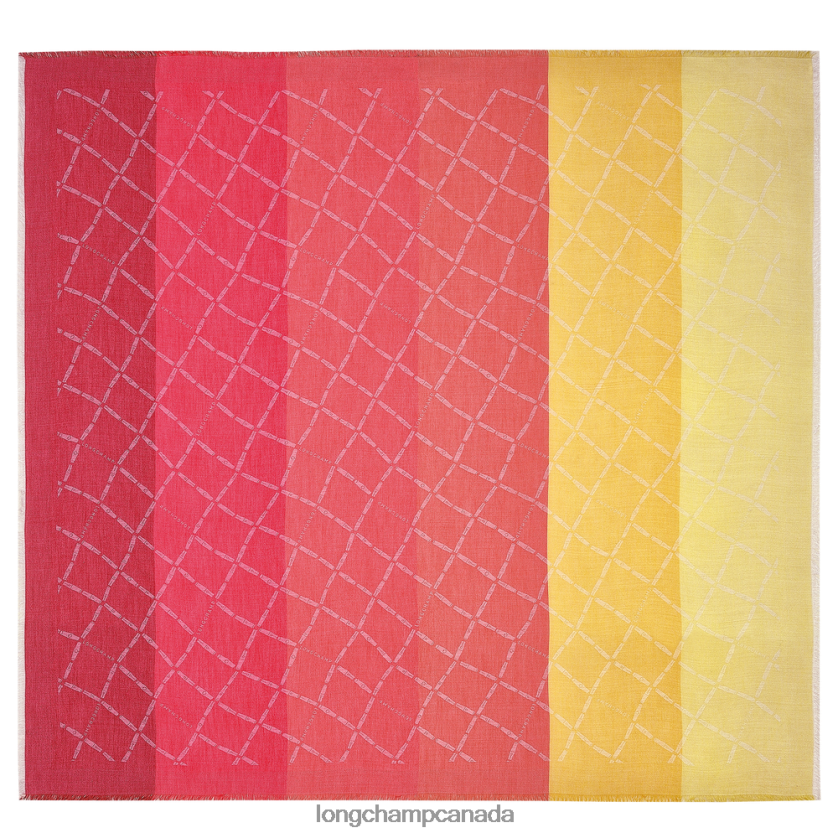 Longchamp Spring/Summer 2023 Collection Stole Yellow Women Accessories 2XXDPB998