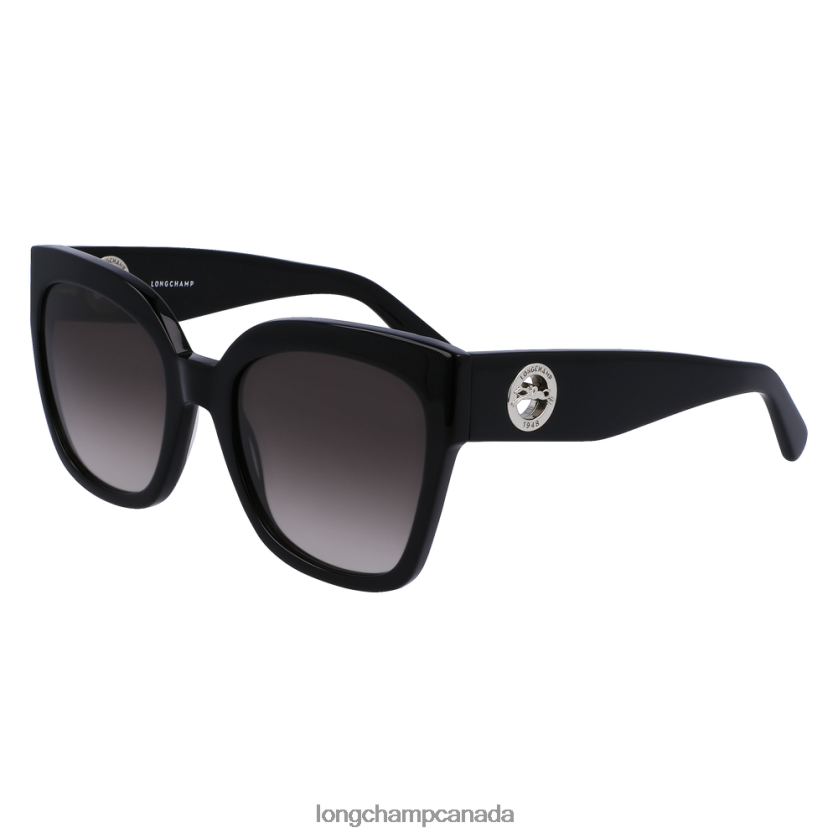 Longchamp Fall/Winter 2022 Collection Sunglasses Black Women Accessories 2XXDPB897