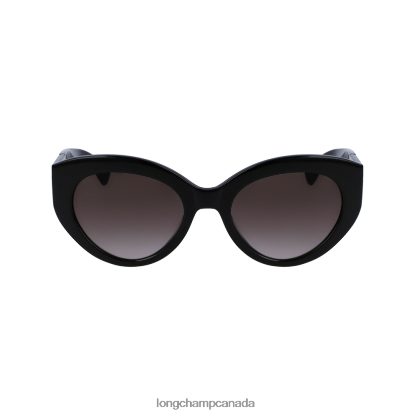 Longchamp Fall/Winter 2022 Collection Sunglasses Black Women Accessories 2XXDPB900