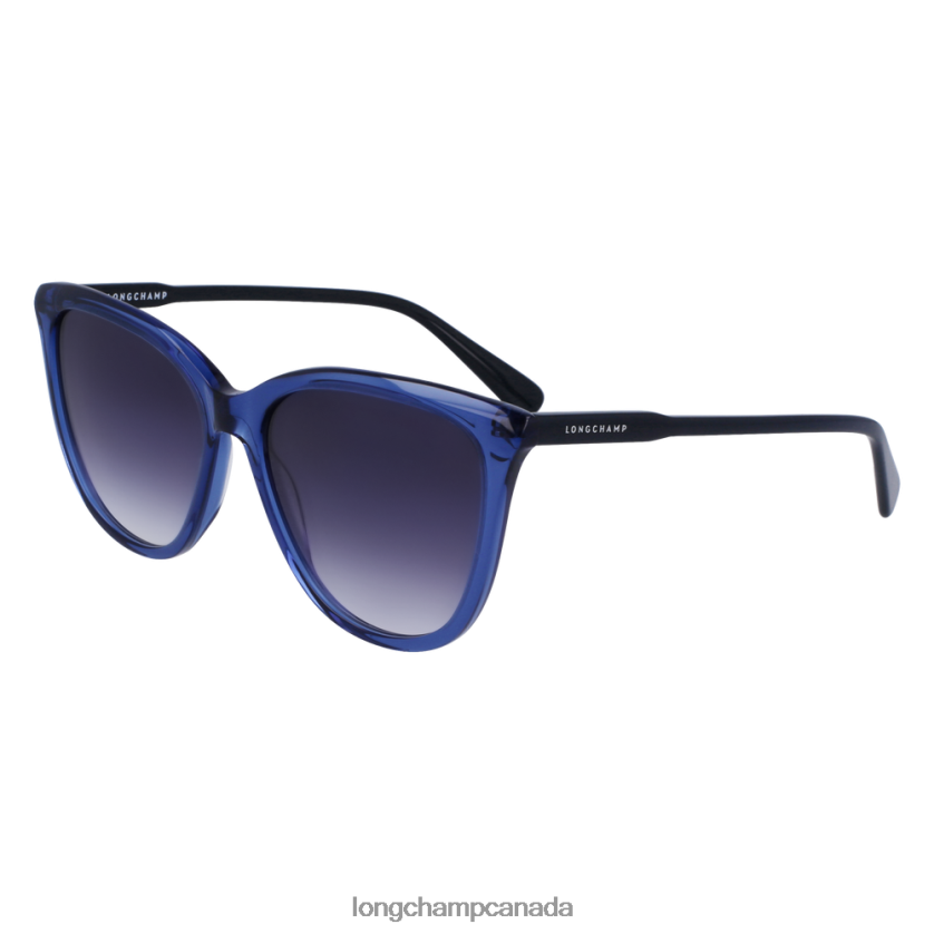 Longchamp Fall/Winter 2022 Collection Sunglasses Blue Women Accessories 2XXDPB905