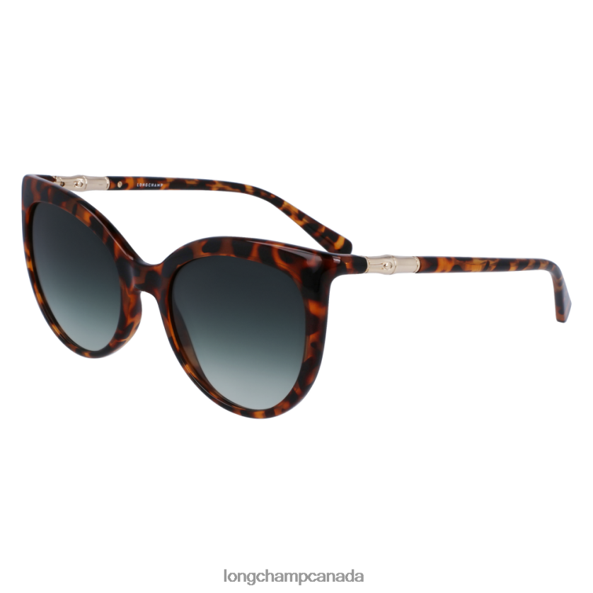 Longchamp Fall/Winter 2022 Collection Sunglasses Havana Women Accessories 2XXDPB903