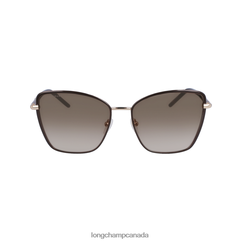 Longchamp Spring/Summer Collection 2023 Sunglasses Brown/Khaki Women Accessories 2XXDPB888