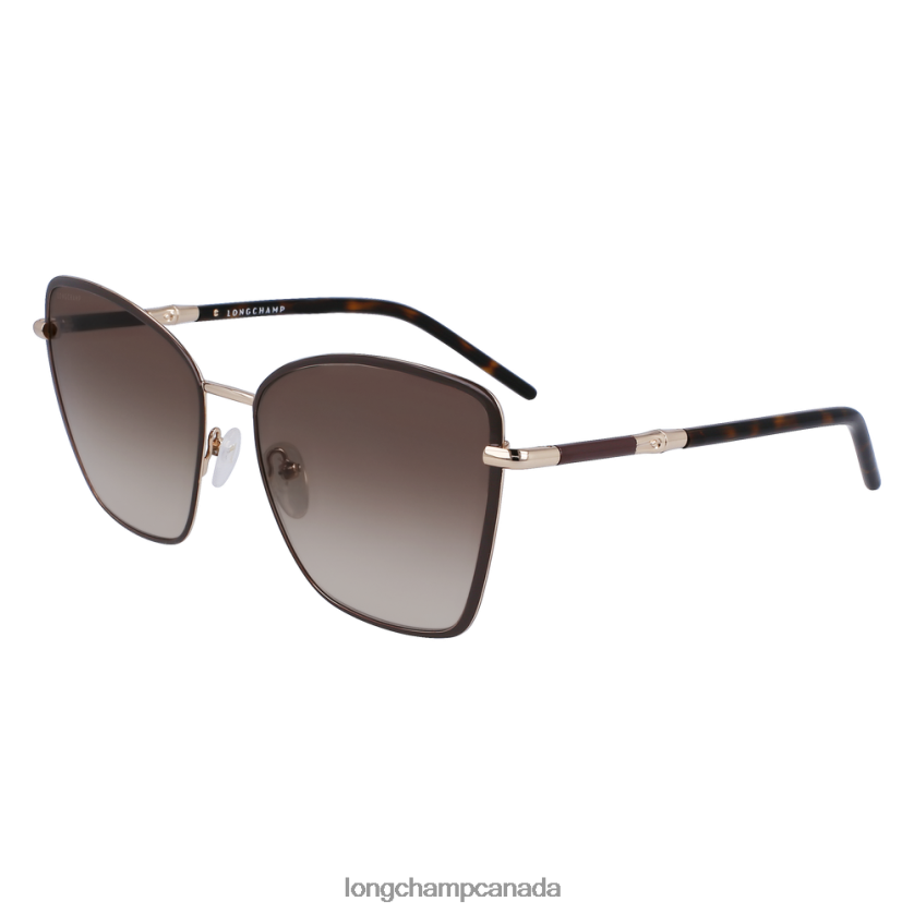 Longchamp Spring/Summer Collection 2023 Sunglasses Brown/Khaki Women Accessories 2XXDPB888