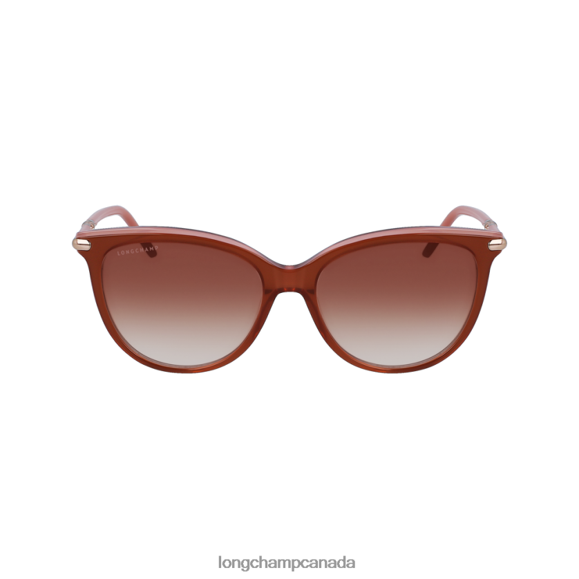 Longchamp Spring/Summer Collection 2023 Sunglasses Brown rose Women Accessories 2XXDPB892
