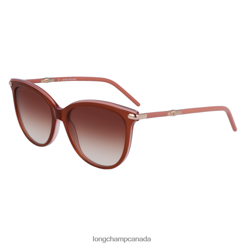 Longchamp Spring/Summer Collection 2023 Sunglasses Brown rose Women Accessories 2XXDPB892