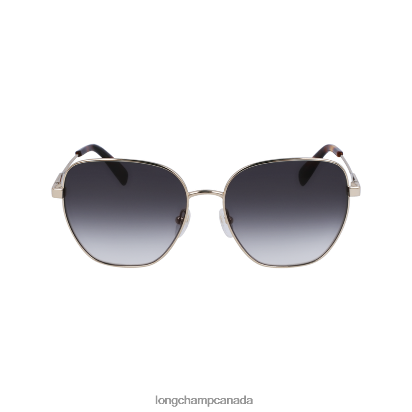 Longchamp Spring/Summer Collection 2023 Sunglasses Gold Green Women Accessories 2XXDPB15