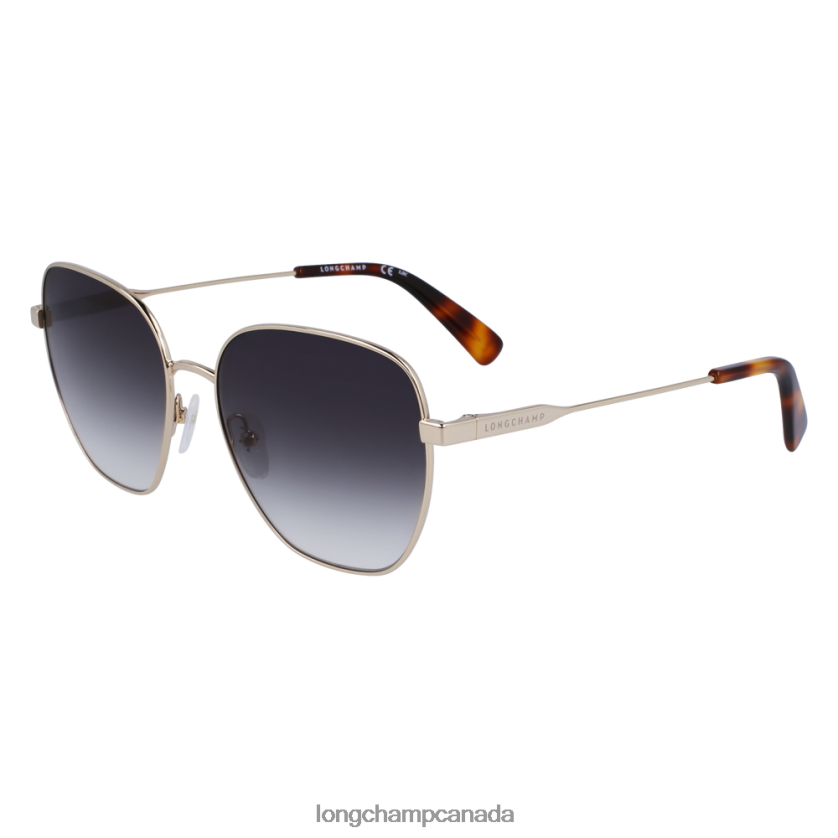 Longchamp Spring/Summer Collection 2023 Sunglasses Gold Green Women Accessories 2XXDPB15