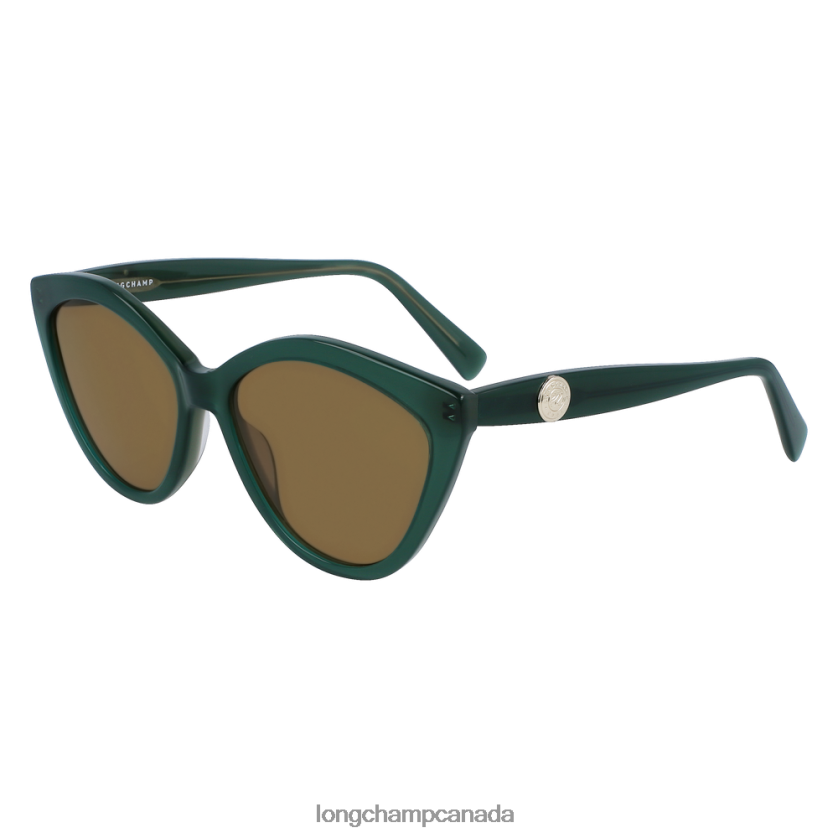 Longchamp Spring/Summer Collection 2023 Sunglasses Green Women Accessories 2XXDPB894