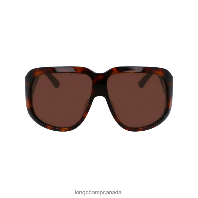 Longchamp Spring/Summer Collection 2023 Sunglasses Havana Women Accessories 2XXDPB879