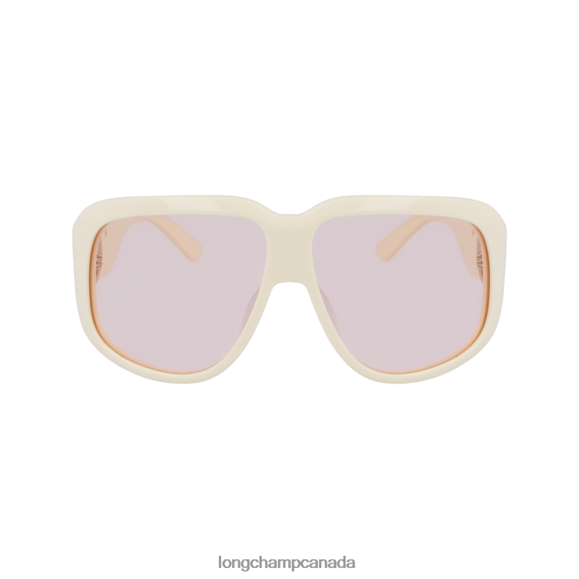 Longchamp Spring/Summer Collection 2023 Sunglasses White Women Accessories 2XXDPB878