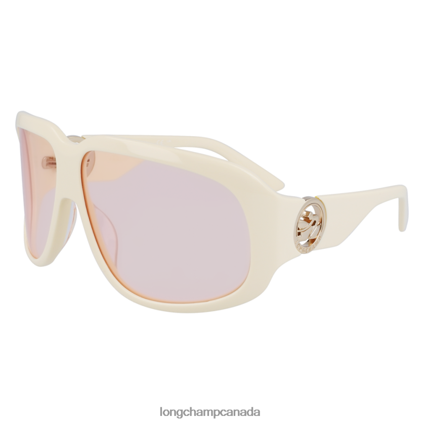 Longchamp Spring/Summer Collection 2023 Sunglasses White Women Accessories 2XXDPB878
