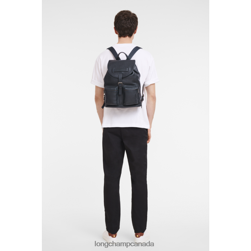 Longchamp 3D Backpack Midnight Blue Women Bags 2XXDPB454