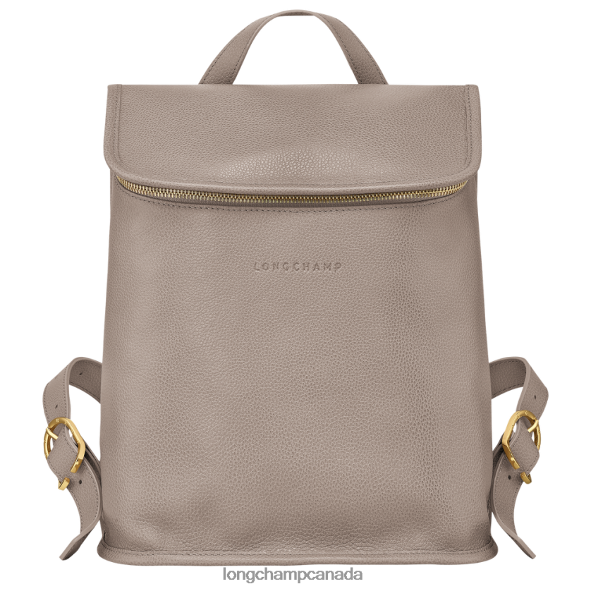 Longchamp Le Foulonne Backpack Turtledove Women Bags 2XXDPB429