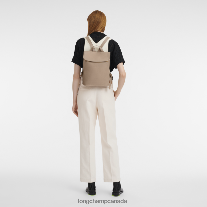 Longchamp Le Foulonne Backpack Turtledove Women Bags 2XXDPB429