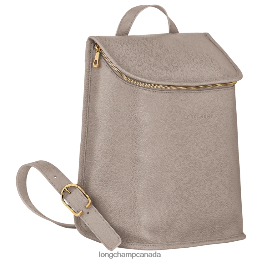 Longchamp Le Foulonne Backpack Turtledove Women Bags 2XXDPB429