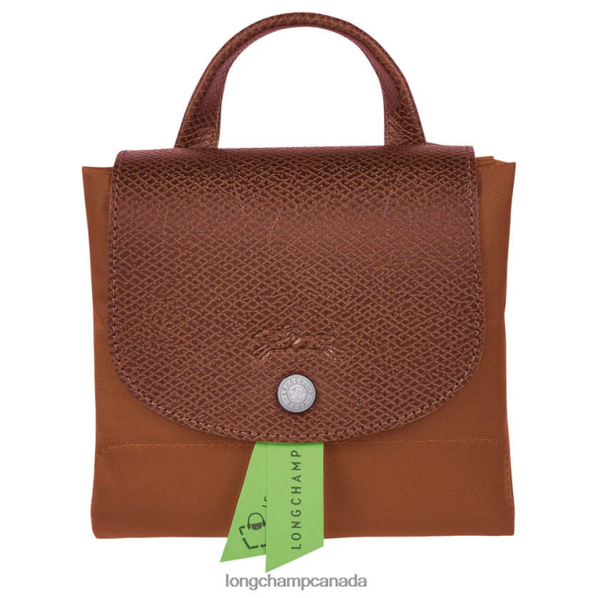 Longchamp Le Pliage Green Backpack Cognac Women Bags 2XXDPB436