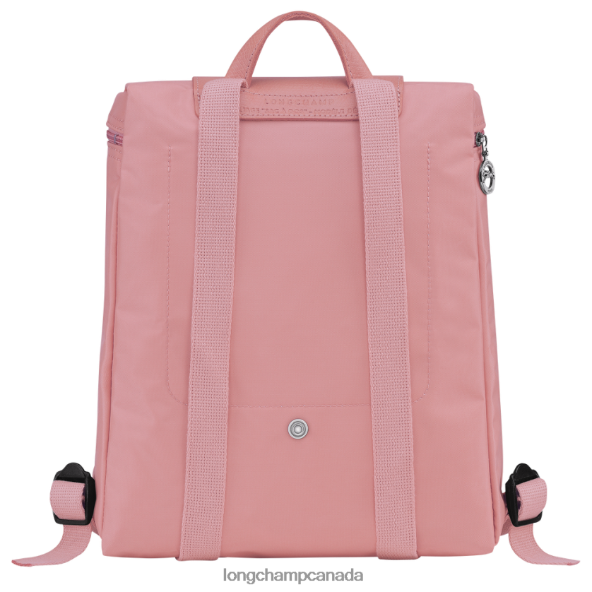 Longchamp Le Pliage Green Backpack Petal Pink Women Bags 2XXDPB440