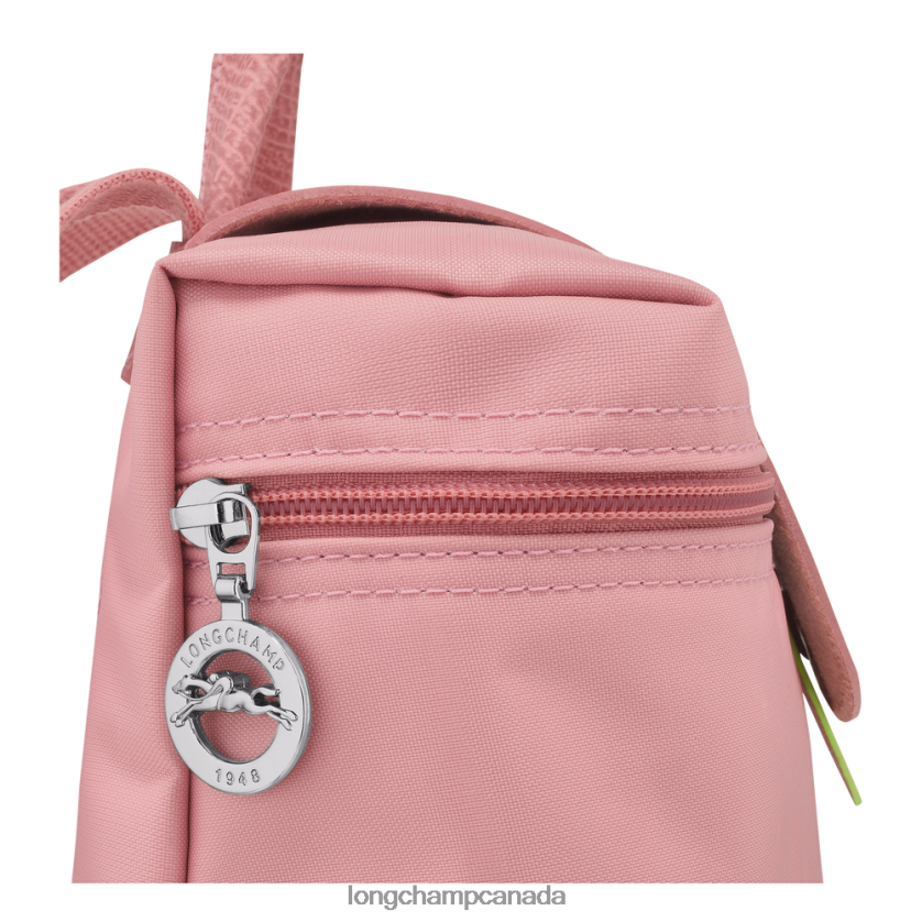 Longchamp Le Pliage Green Backpack Petal Pink Women Bags 2XXDPB440