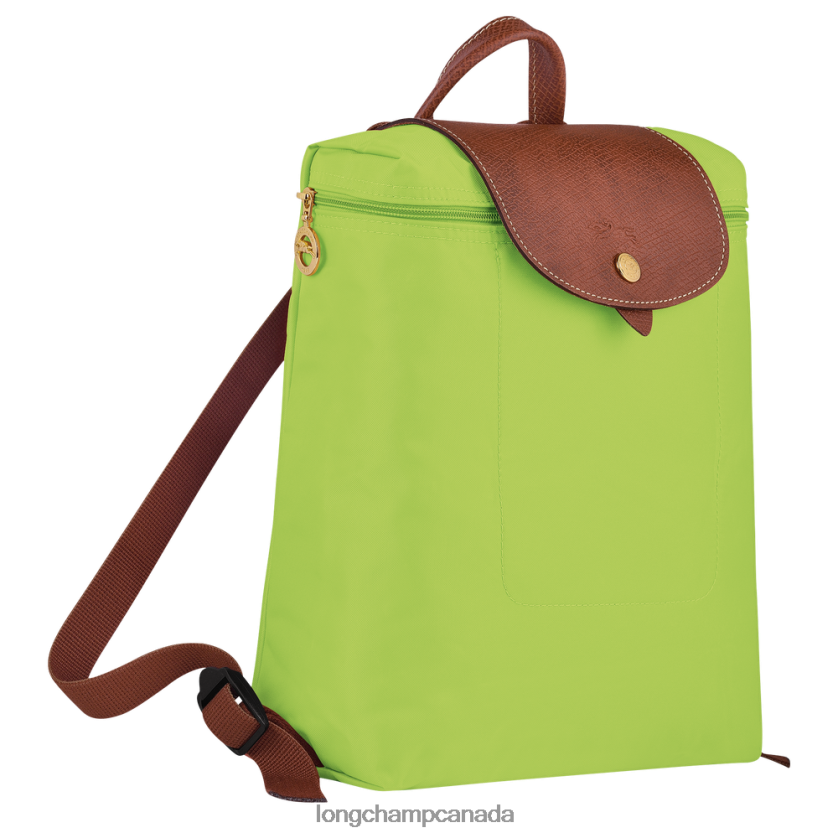 Longchamp Le Pliage Original Backpack Green Light Women Bags 2XXDPB442