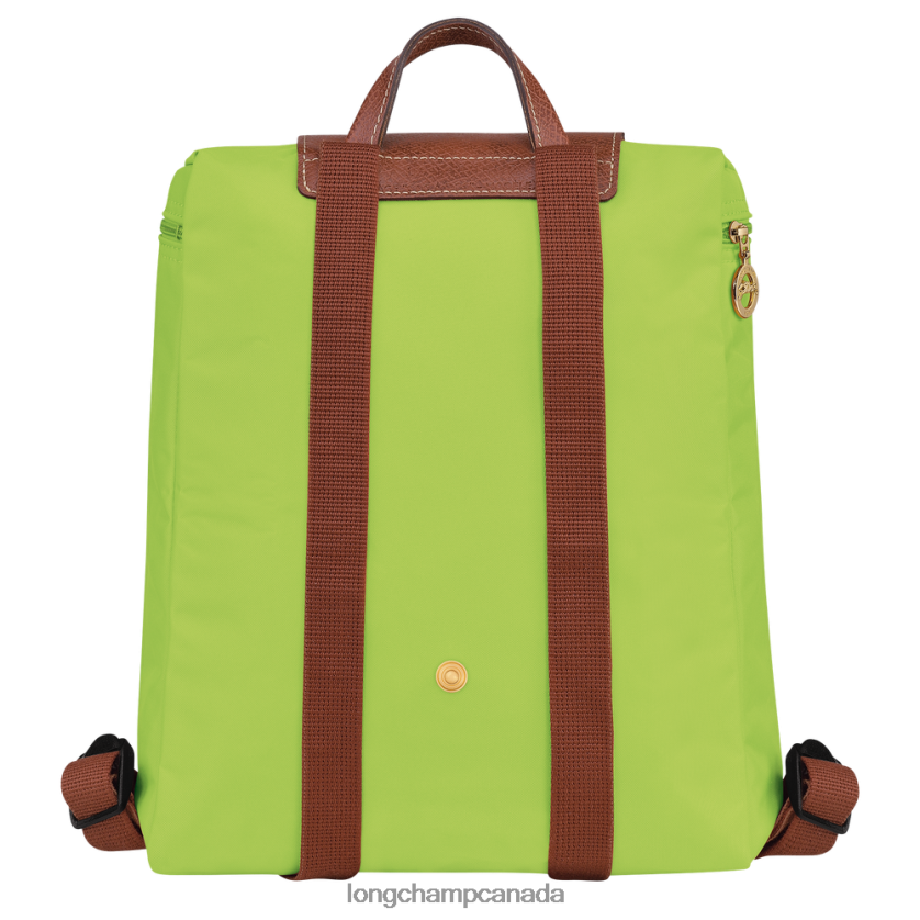Longchamp Le Pliage Original Backpack Green Light Women Bags 2XXDPB442
