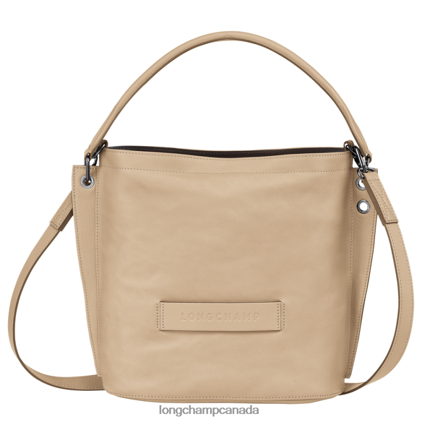 Longchamp 3D Crossbody bag Beige Women Bags 2XXDPB313
