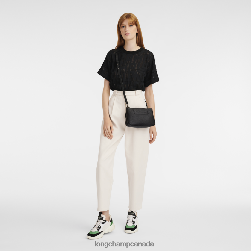 Longchamp 3D Crossbody bag Black Women Bags 2XXDPB317