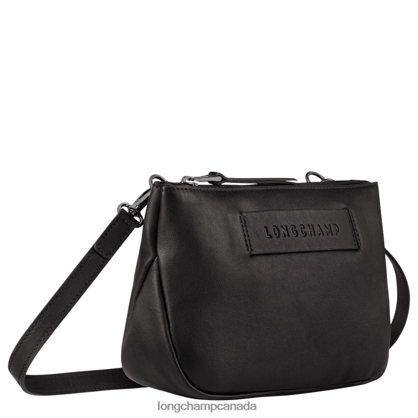 Longchamp 3D Crossbody bag Black Women Bags 2XXDPB317