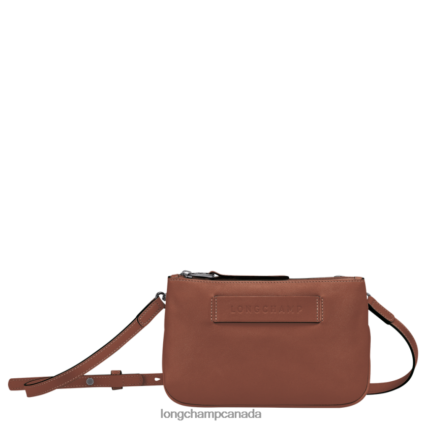 Longchamp 3D Crossbody bag Cognac Women Bags 2XXDPB321