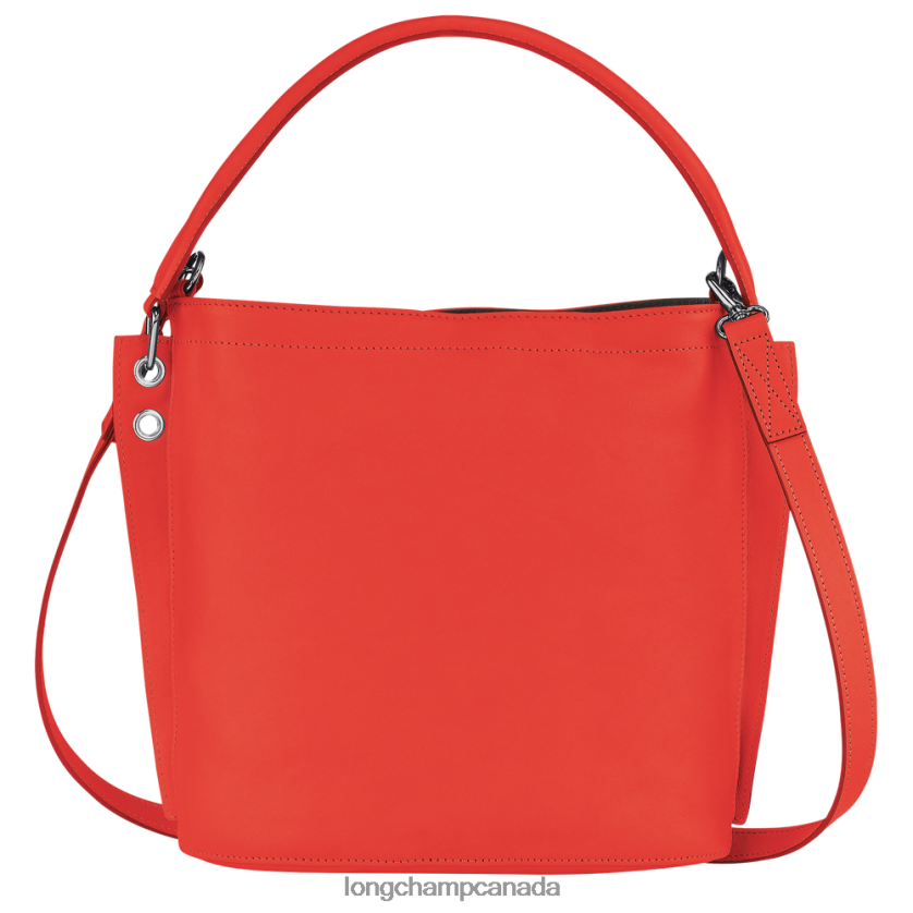 Longchamp 3D Crossbody bag Orange Women Bags 2XXDPB315