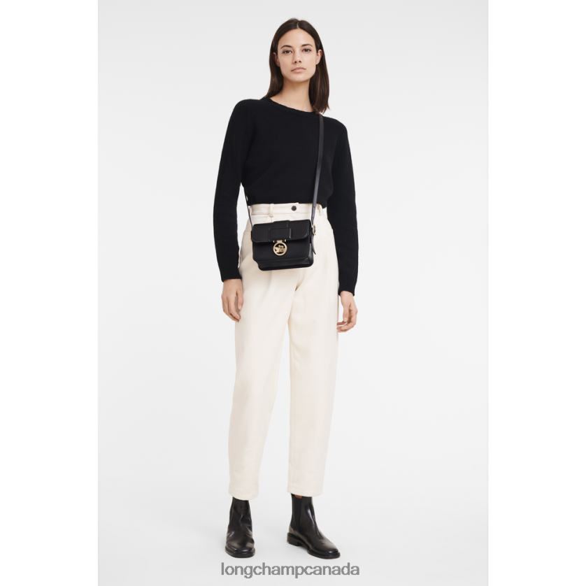 Longchamp Box-Trot Crossbody bag Black Women Bags 2XXDPB228