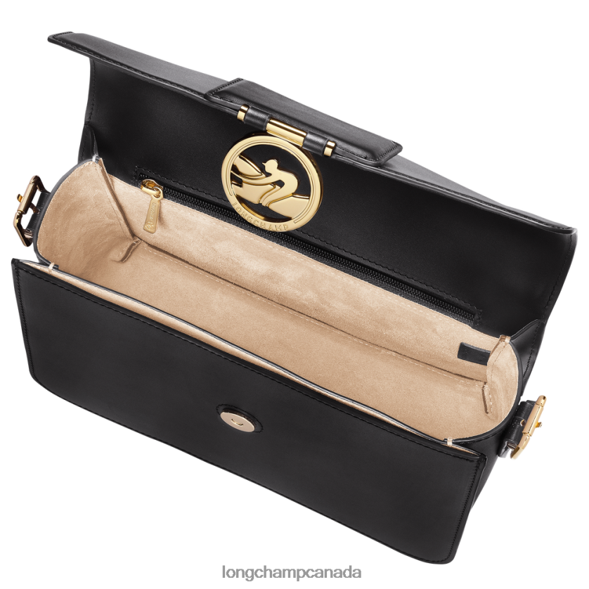 Longchamp Box-Trot Crossbody bag Black Women Bags 2XXDPB231