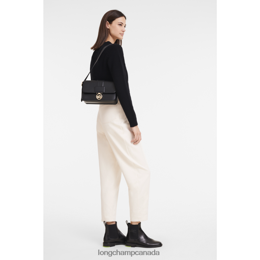 Longchamp Box-Trot Crossbody bag Black Women Bags 2XXDPB231