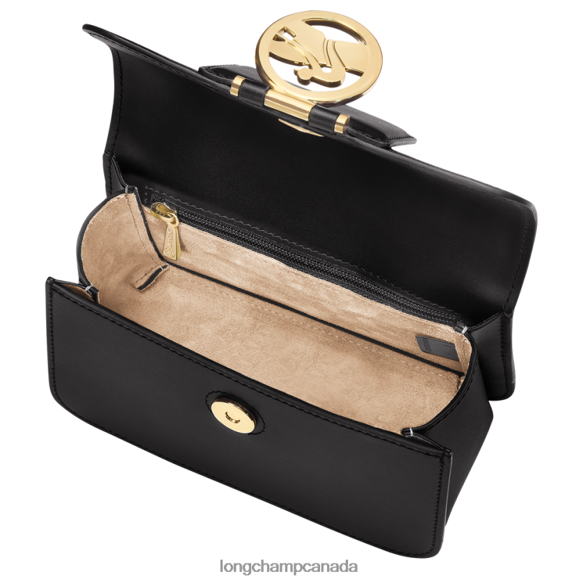 Longchamp Box-Trot Crossbody bag Black Women Bags 2XXDPB235