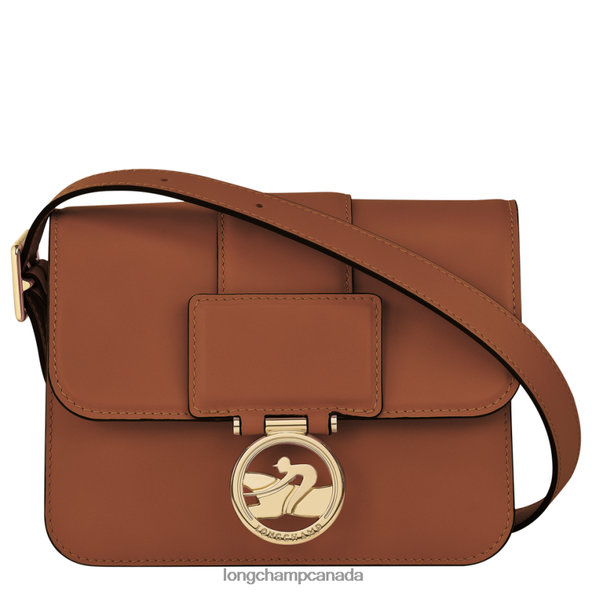 Longchamp Box-Trot Crossbody bag Cognac Women Bags 2XXDPB230