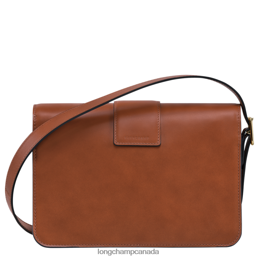Longchamp Box-Trot Crossbody bag Cognac Women Bags 2XXDPB233