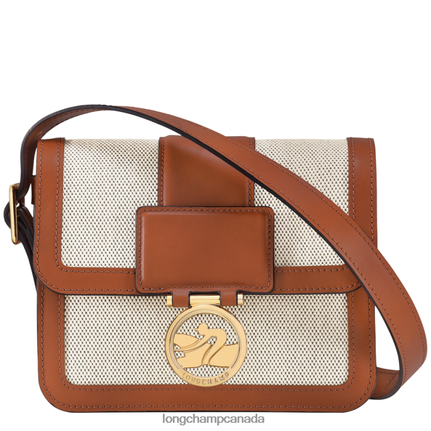 Longchamp Box-Trot Crossbody bag Cognac Women Bags 2XXDPB243