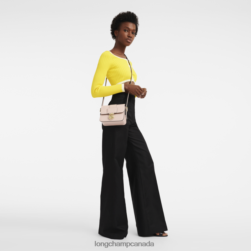 Longchamp Box-Trot Crossbody bag Pale Pink Women Bags 2XXDPB22