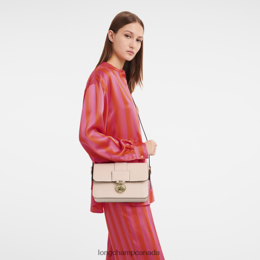 Longchamp Box-Trot Crossbody bag Pale Pink Women Bags 2XXDPB234