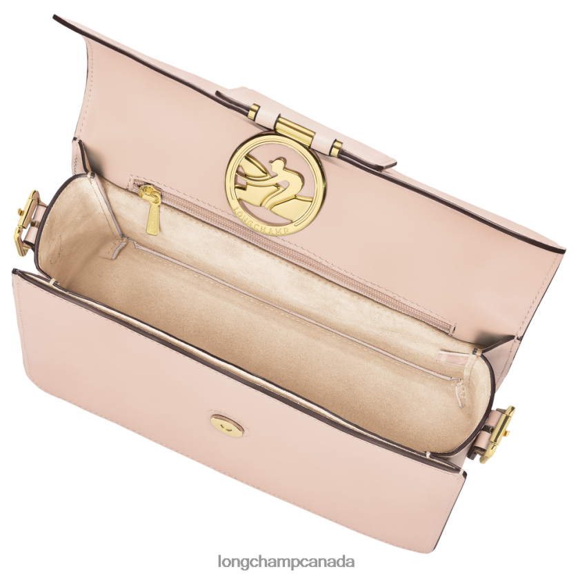 Longchamp Box-Trot Crossbody bag Pale Pink Women Bags 2XXDPB234