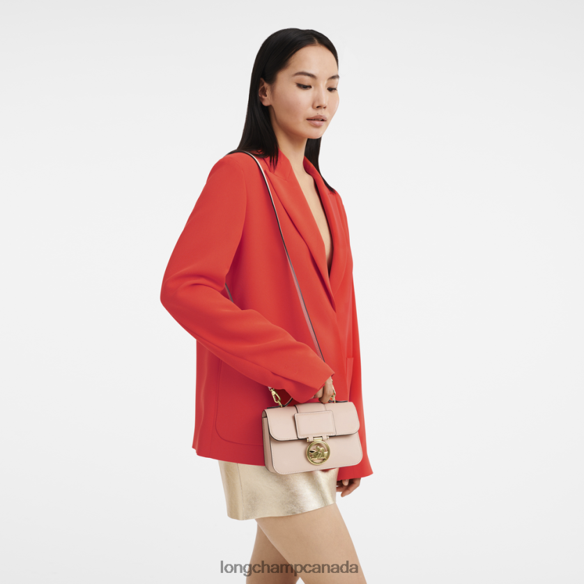 Longchamp Box-Trot Crossbody bag Pale Pink Women Bags 2XXDPB237